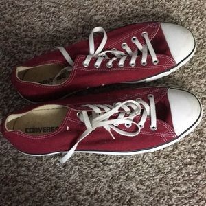 Burgundy Converse